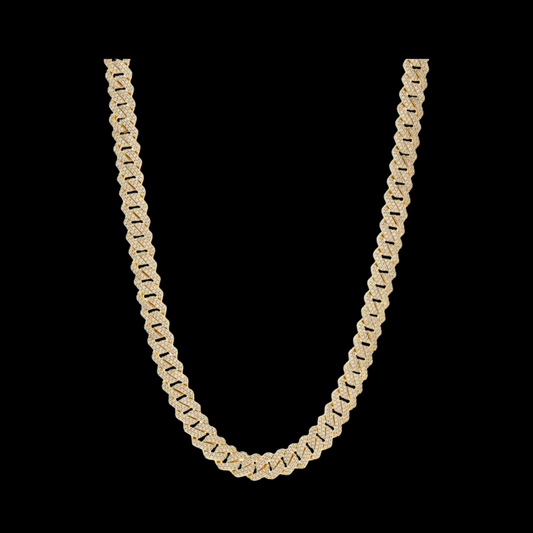 17K GOLDEN NECKLACE